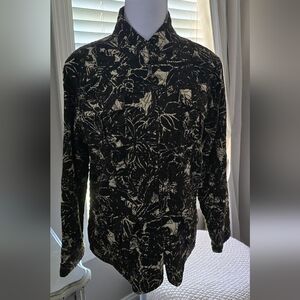 Chico's Embroidered Full-Zip Jacket